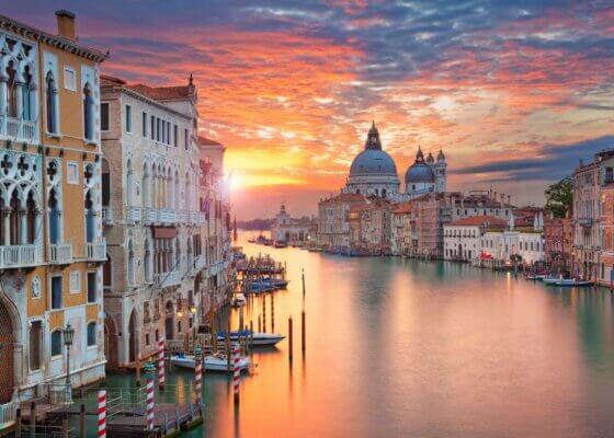 The Grand Canal - Venice, Italy - Travel deals to the US - Wake up Here