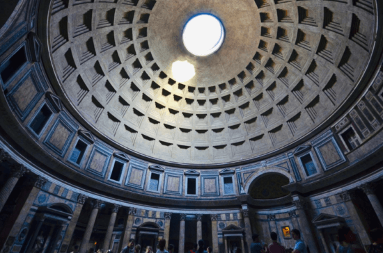 Inside The Pantheon - Rome, Italy - Travel Deals from the USA - Wake Up Here