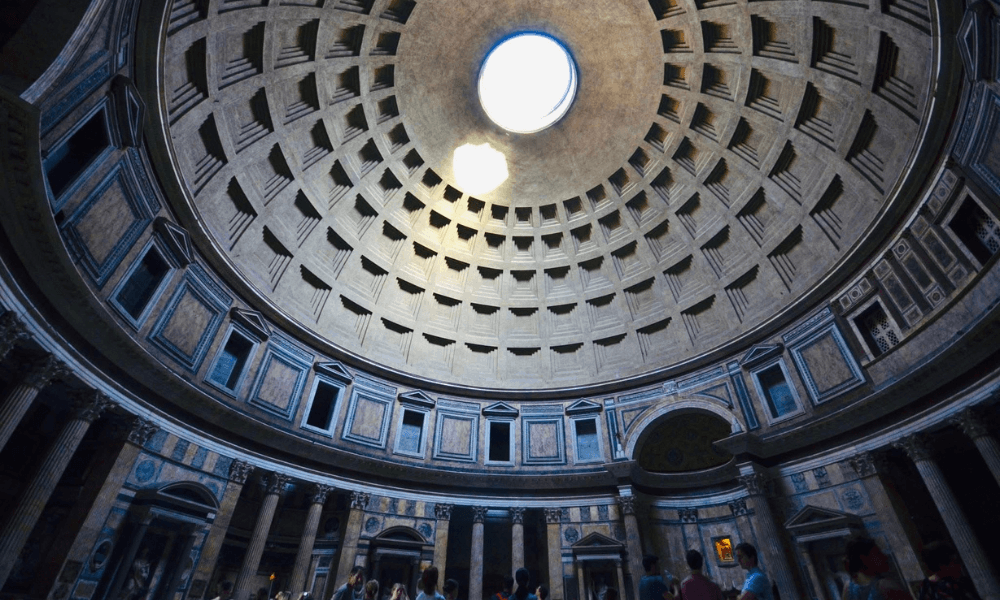 Inside The Pantheon - Rome, Italy - Travel Deals from the USA - Wake Up Here