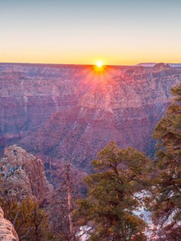 Grand Canyon Winter Sunrise - Travel Deals from the USA - Wake Up Here